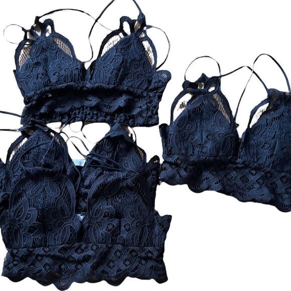 Eyelet Lace Cami bralette - Picture 4 of 10